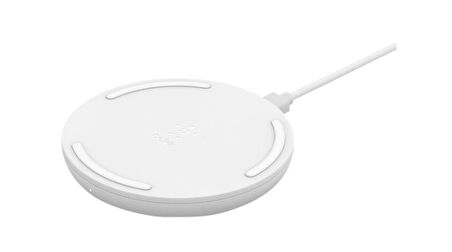 Belkin Boost Up Qi Kablosuz Şarj Ünitesi Duvar Şarjı + Kablo – Beyaz