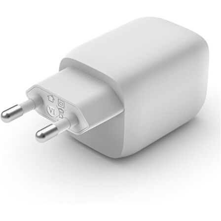 Belkin Çift Usb-C Power Delivery Gan Duvar Şarj Cihazı 68W WCH013VFWH