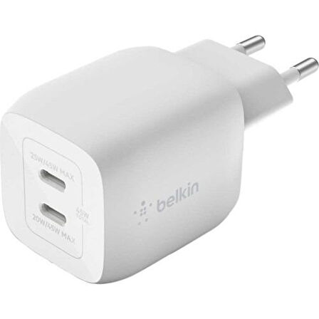 Belkin Dual USB-C 45W Şarj Cihazı-Byz