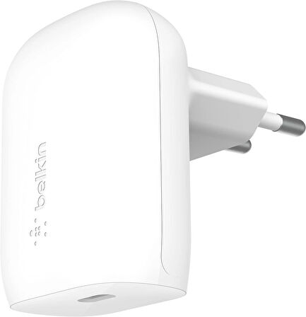 Belkin BoostCharge 30W USB-C Hızlı Şarj Aleti - Beyaz