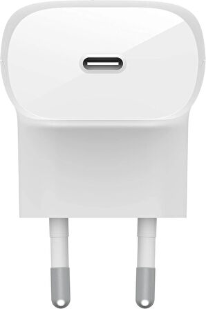 Belkin BoostCharge 30W USB-C Hızlı Şarj Aleti - Beyaz