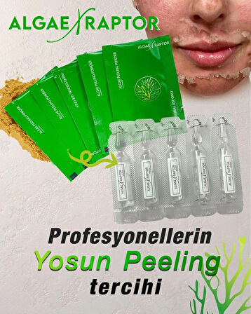 Yosun peeling cilt bakım uygulama protokolü 5kullanımlık tek seansda kesin sonuç