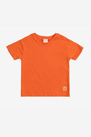 Levi Turuncu Pamuklu Çocuk Tshirt