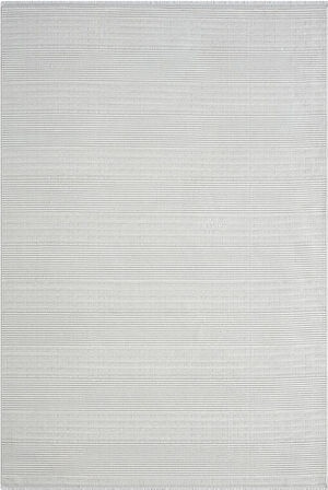 Zenith Zn007a Gri Halı Çizgi Desenli Modern Yumuşak Kadife Ince Antialerjik Salon Koridor Halısı