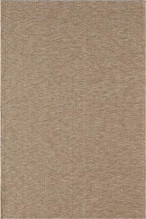 Mumbai MU002B Bej Doğal Kilim Görünümlü Pamuk Tuşeli Kaymaz Pamuk Taban Dekoratif Halı Tozu Yok