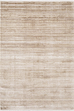 Cosmos CS002K Kahve Halı Modern Detaylı Pamuk Taban Viskon Tozuaz Salon Yatak Odası Koridor Halısı