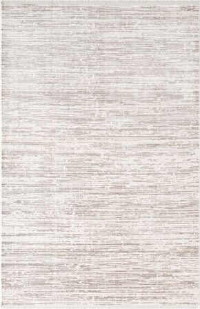 Fresco FC006G Gri Halı Modern Desen 100 Tarak Viskon Parlak Yumuşak İpek Serisi