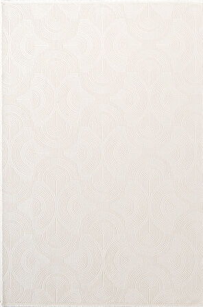 Icon IC002W Krem Modern Desen Akrilik Pamuk Tabanlı Salon Koridor Oturma Yatak Odası Halısı