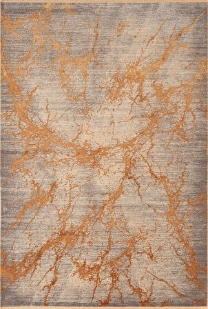 Art AT003T Kiremit Halı Modern Desen Triko Akrilik Viskon Boyama Yüksek Sıklık Ipek Serisi