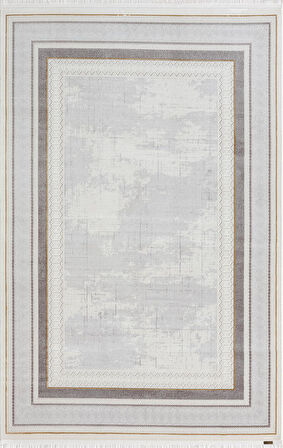 Trend Tr003s Oval Bej Akrilik Pamuk Modern Yumuşak Mutfak Yatak Odası Salon Oturma Odası Halısı