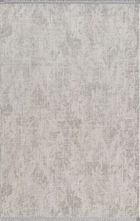 Kaftan Kf005g Bej Halı Kabartma Desenli Akrilik Halı Tozuaz Salon Halısı Yatak Odası Halısı Koridor