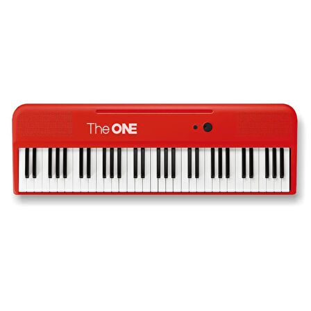The ONE SK-COLOR Akıllı Taşınabilir 61 Işıklı Tuşlu Bluetooth Org - Kırmızı