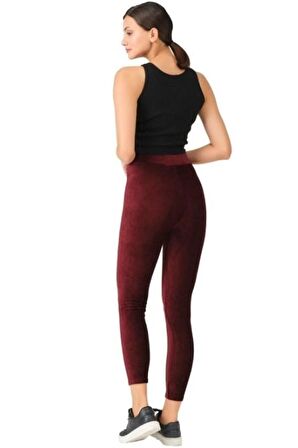 618 Fitilli Kadife Tayt