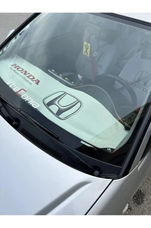 Honda Baskılı Oto Göğüs Örtüsü Torpido Üstü Koruyucu Araç İçi Aksesuar