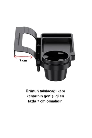 Araç İçi Düzenleyici Aksesuar Seti 3 Parça Şeffaf Ön Cam Kartlık+ Lacivert Dikiz Aynası Kılıfı+Yan Kapı Organizeri Bardaklık
