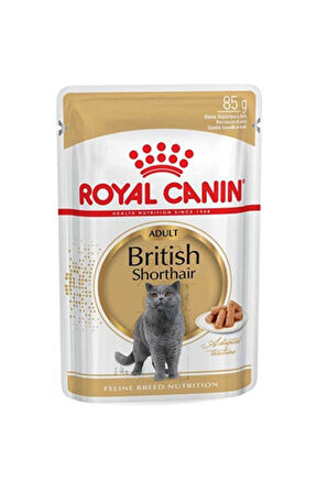 British Shorthair Pouch Kedi Konservesi 12x85 Gr