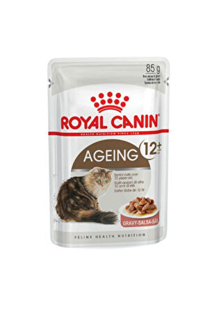 Ageing +12 Yaşlı Gravy Kedi Konservesi 85gr X 12 Adet