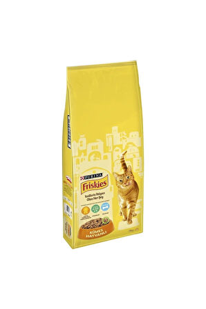 Friskies Kümes Hayvanlı 15 Kg Tam Kuru Kedi Maması