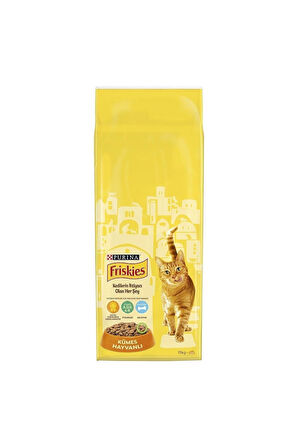 Friskies Kümes Hayvanlı 15 Kg Tam Kuru Kedi Maması