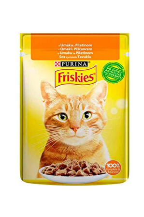 Tavuklu Soslu Yaş Kedi Maması 85 gr X 26 Adet