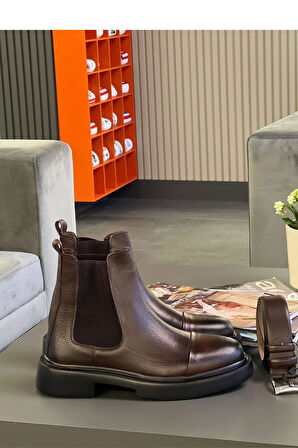 LFR-P0080 FLOTHER MASKARETLI MERDANE BOT Kahve