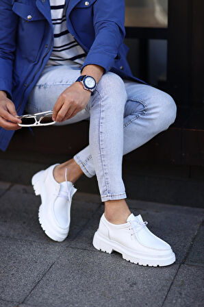 Serhat Özköroğlu-Byz Erkek Sneakers Beyaz