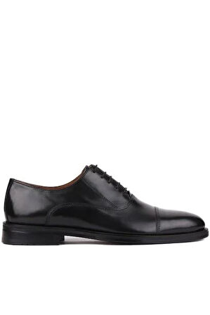 LFR-P2030 DERI BAGLI KLASIK AYAKKABI Siyah