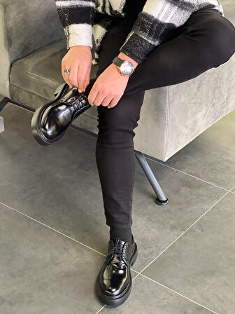 LFR-P0450 ACMA BAGLI EVA AYAKKABI Siyah