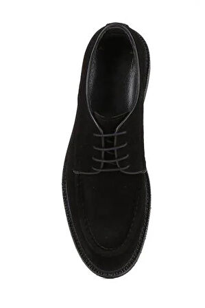 LFR-P1615 SUET BAGLI EVA AYAKKABI Siyah