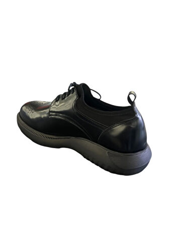 LFR-073 FACMA STREÇLİ MERDANE AYAKKABI Siyah