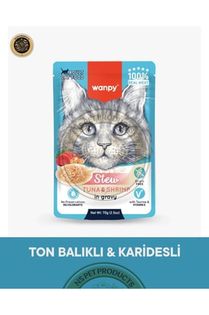 Pouch Tavuk & Ton Balık - Karides & Ton Balık & Ton Balık - Tavuk Yetişkin Kedi Yaş Maması Set