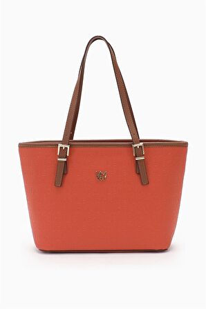 Levidor Monogram Baskılı Tote  Çanta - 0045C910