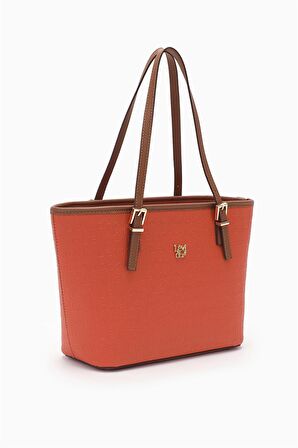 Levidor Monogram Baskılı Tote  Çanta - 0045C910