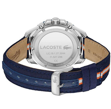 LACOSTE 2011339 Orjinal Ürün Belgeli, Lisanslı, Lacoste Erkek Lacivert Kol Saati