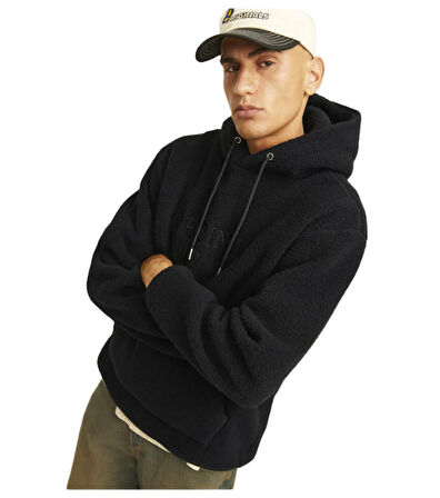 Erkek Göğüs Baskılı Teddy Sweatshirt - JACK JONES 12263011