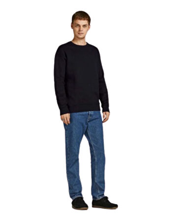 JACK JONES 12249341 - Bisiklet Yaka Erkek Sweatshirt