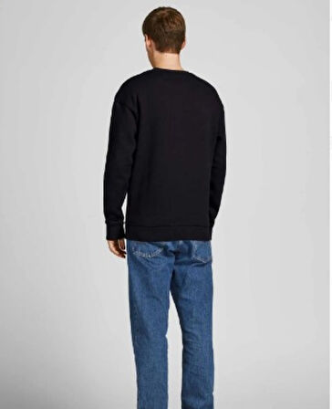 JACK JONES 12249341 - Bisiklet Yaka Erkek Sweatshirt