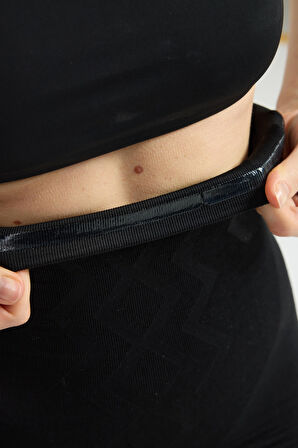 Kadın Yüksek Bel Paçalı Korse Siyah