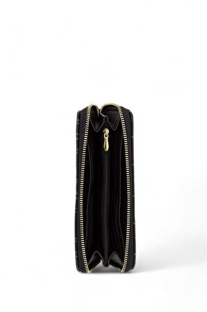 Pierre Cardin Monogram Siyah Kadın Portföy & Clutch Çanta 06PC24Y604-PMN S