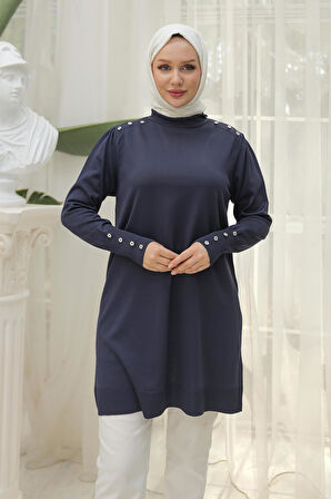 Armine TREND Triko Tunik Lacivert 24KTD404