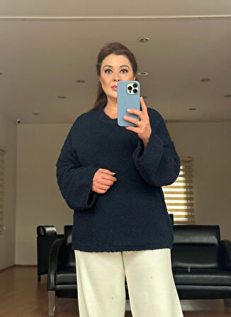 Pinteresst Triko Kazak-Lacivert