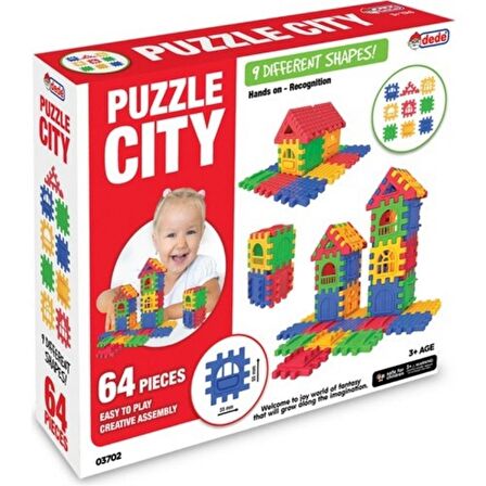 Puzzle City 64 Parça