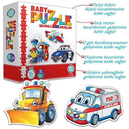  Baby Puzzle Araçlar