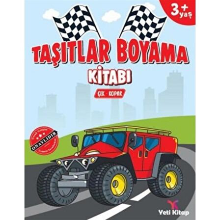 Yeti Kitap Taşıtlar Boyama Kitabı