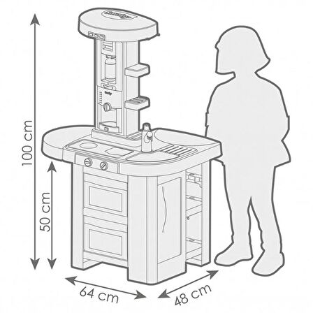 Smoby Mutfak Seti Teknoloji Sürümü