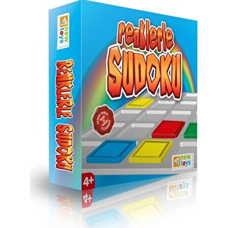 Newtoys Renklerle Sudoku Akıl ve Zeka Oyunu