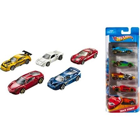 Hot Wheels Beşli Araba Seti