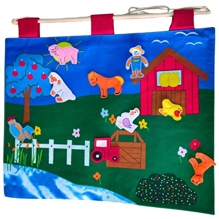 Cırtlı Çiftlik Hayvanları Panosu