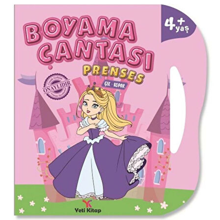 Yeti Kitap Boyama Çantası Prenses