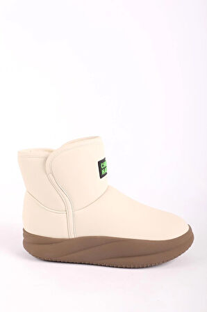 Kadın Kalın Taban Ugg Bej